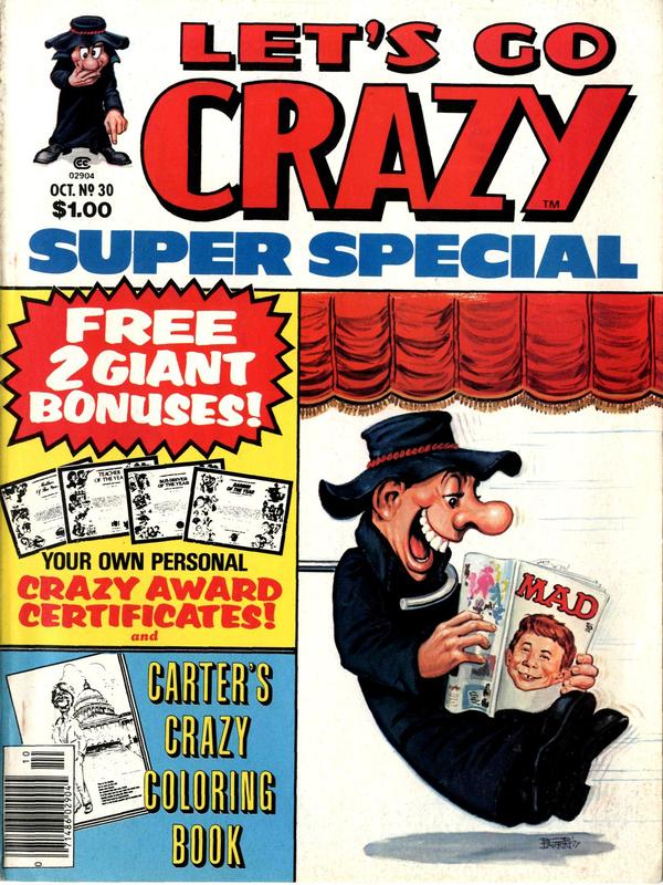 Crazy Magazine #30 cover