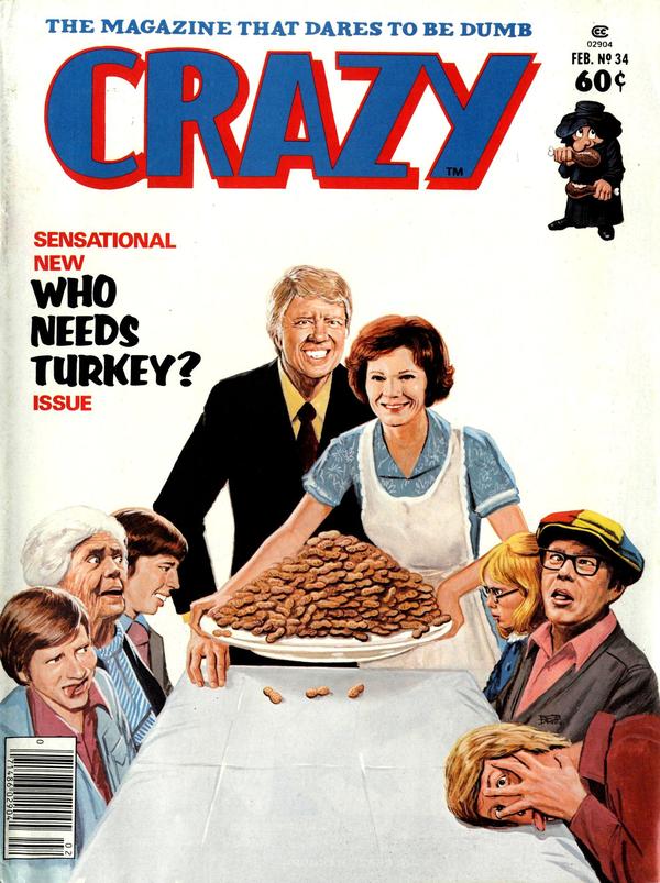 Crazy Magazine #34 cover