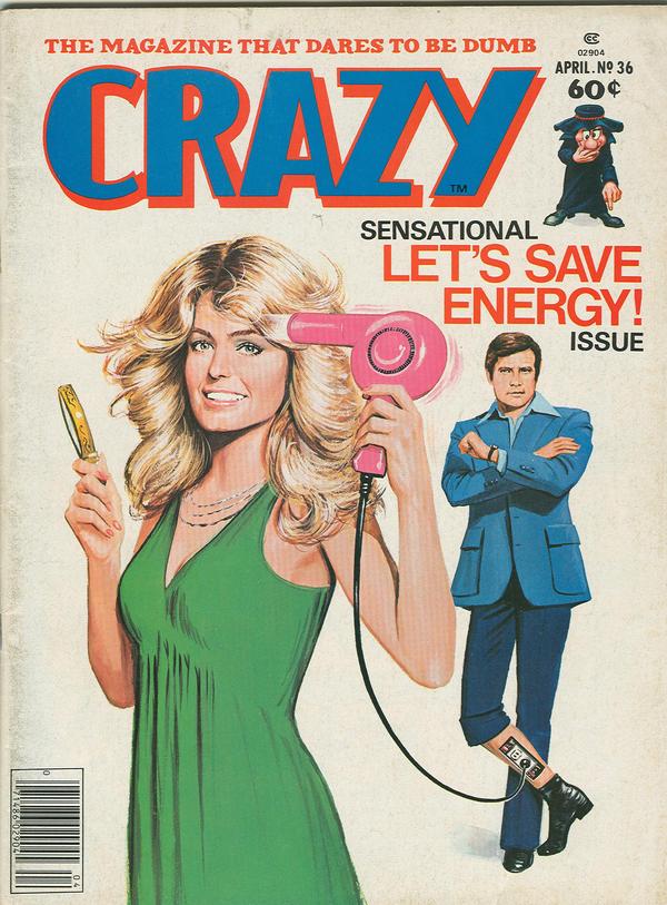 Crazy Magazine #36 cover