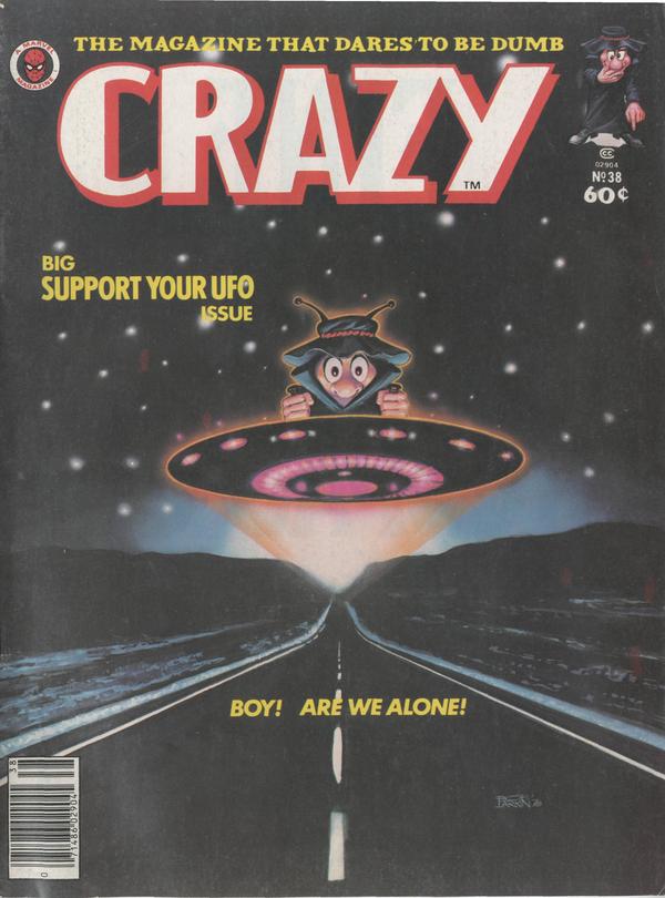 Crazy Magazine #38 cover