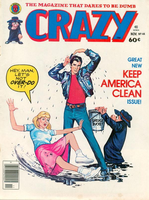 Crazy Magazine #44 cover