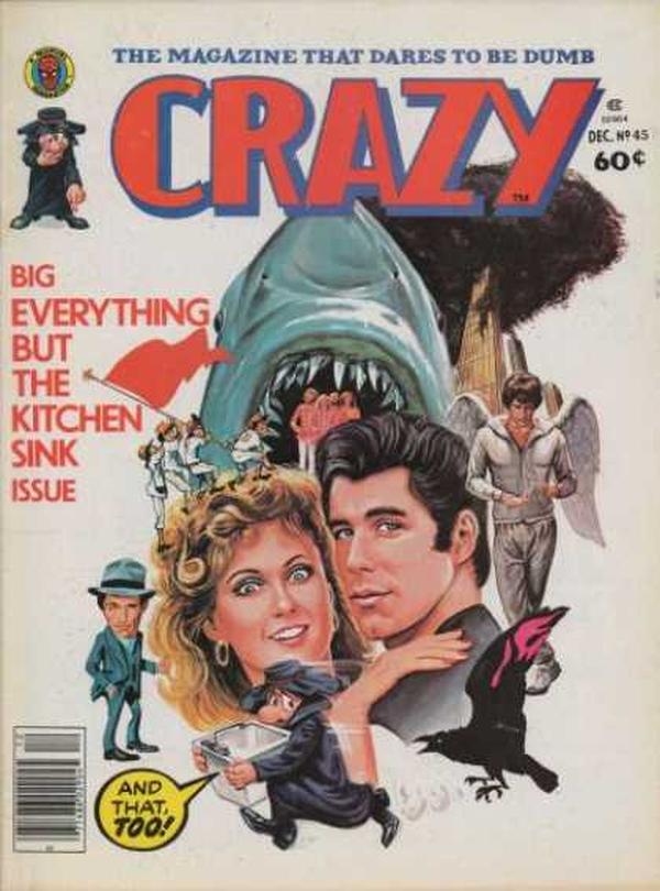 Crazy Magazine #45 cover