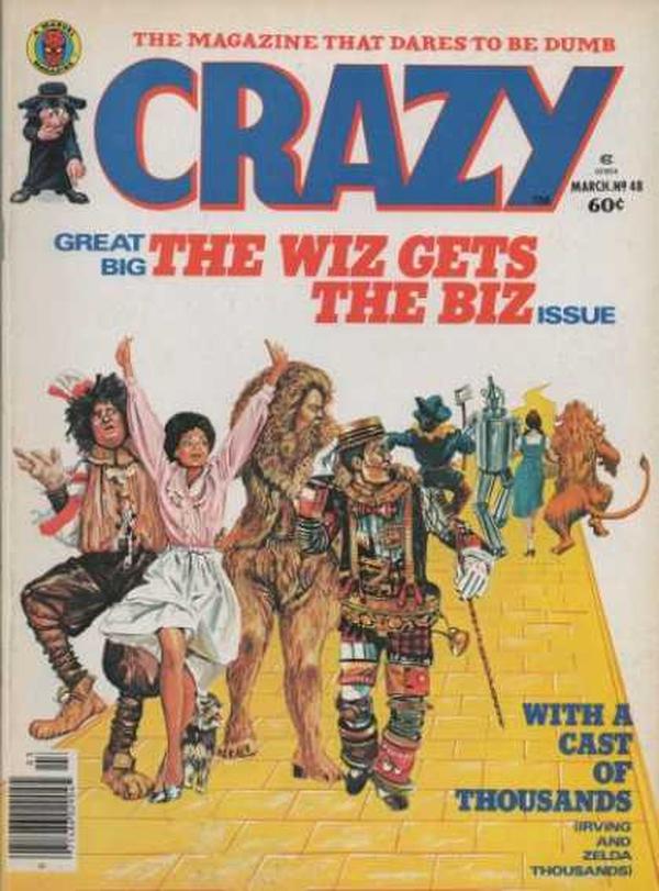Crazy Magazine #48 cover