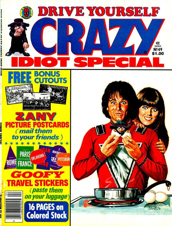 Crazy Magazine #49 cover