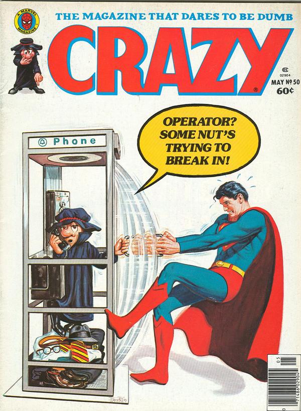 Crazy Magazine #50 cover