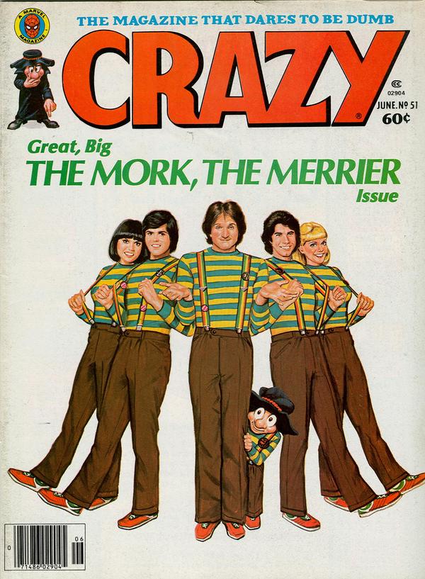 Crazy Magazine #51 cover