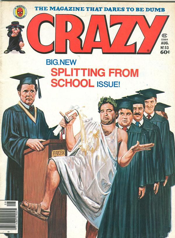 Crazy Magazine #53 cover