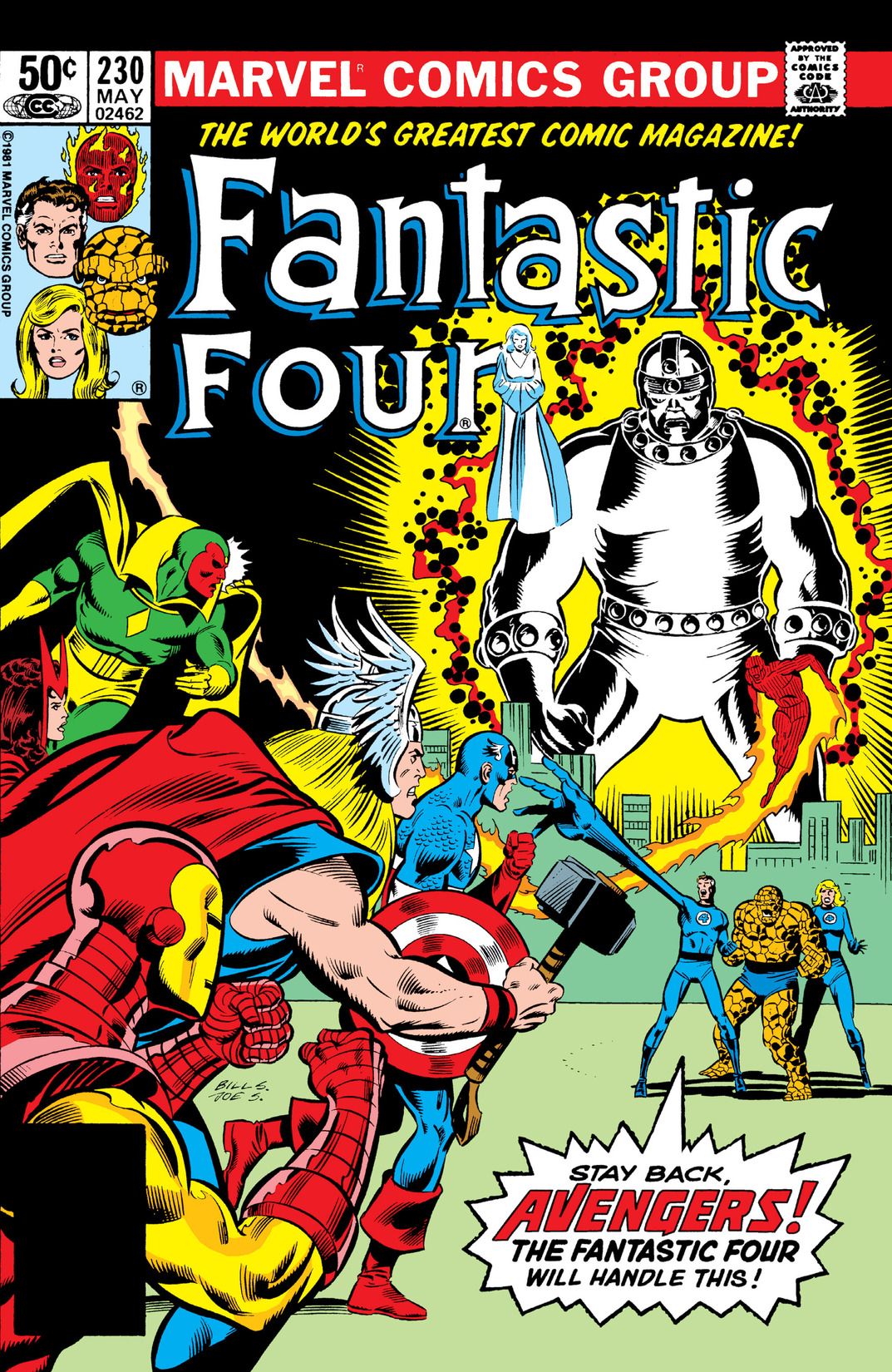 Fantastic Four #230 cover