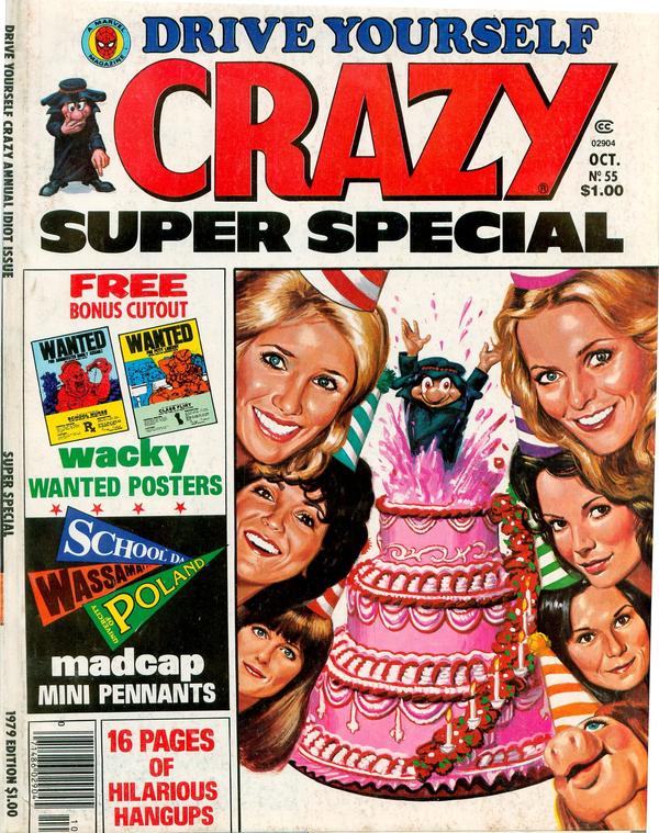 Crazy Magazine #55 cover