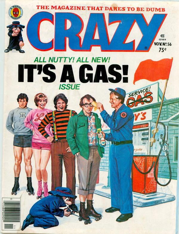 Crazy Magazine #56 cover