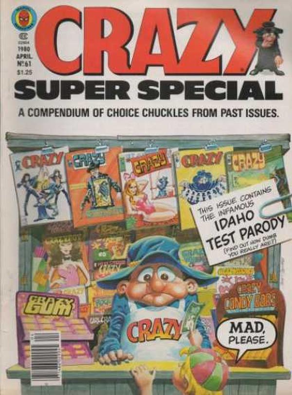 Crazy Magazine #61 cover