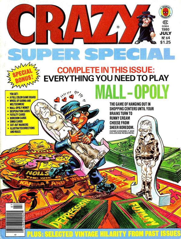 Crazy Magazine #64 cover