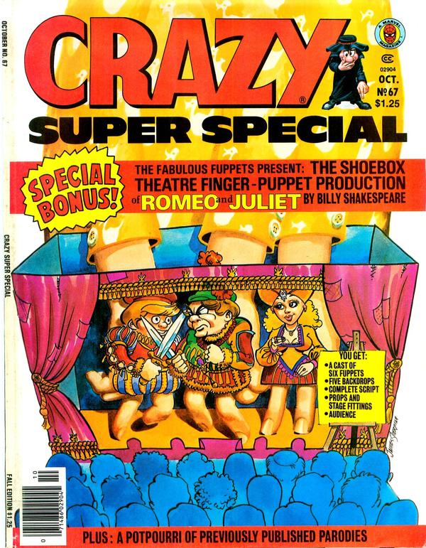Crazy Magazine #67 cover