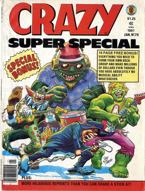 Crazy Magazine #70 cover