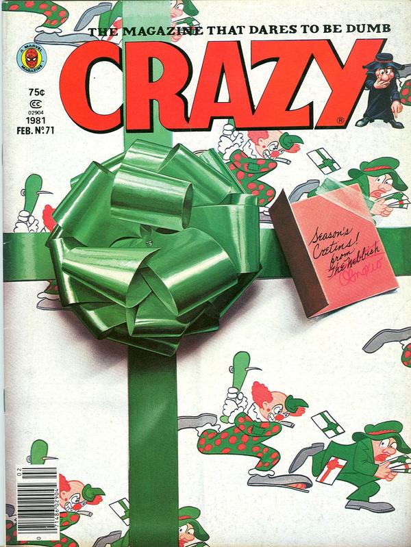 Crazy Magazine #71 cover