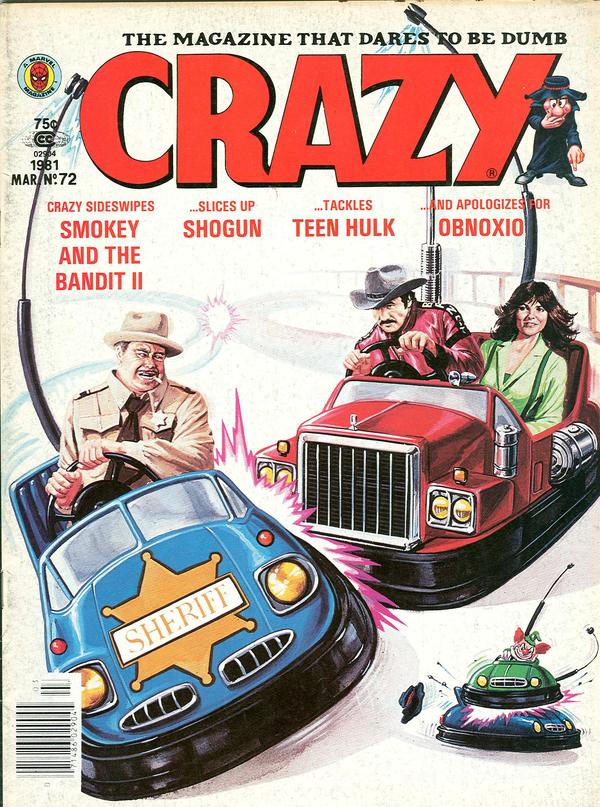 Crazy Magazine #72 cover