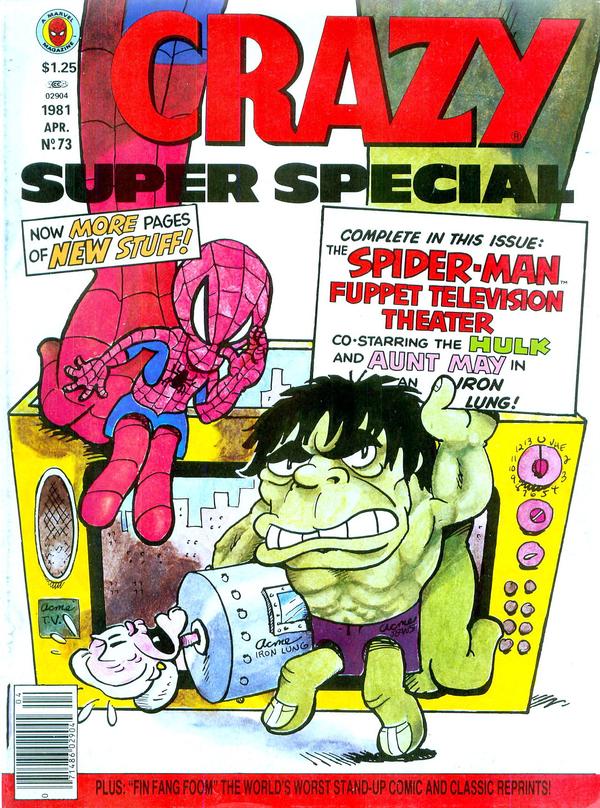 Crazy Magazine #73 cover