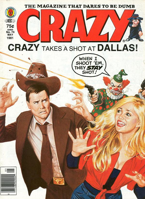 Crazy Magazine #74 cover