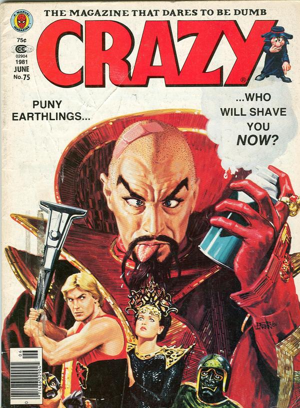 Crazy Magazine #75 cover