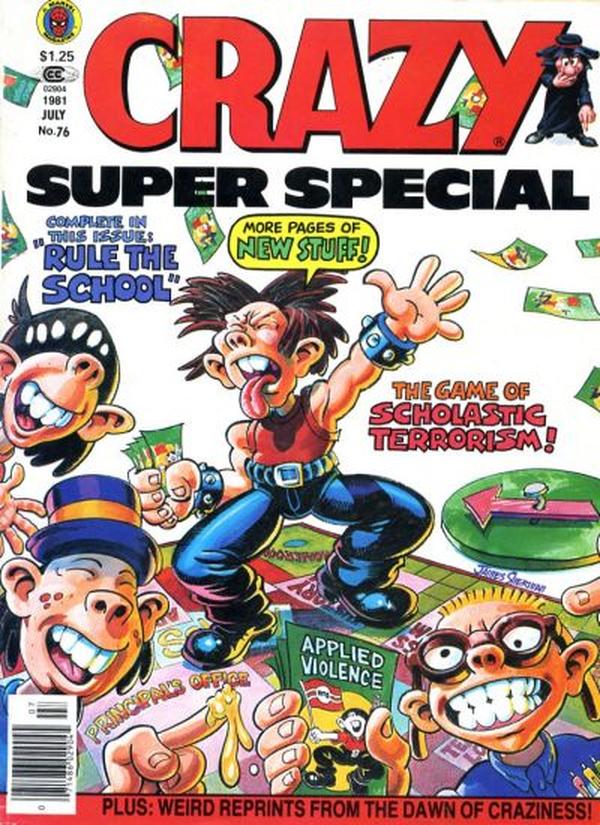 Crazy Magazine #76 cover
