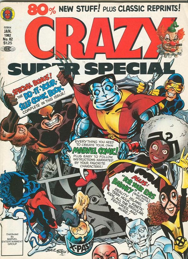 Crazy Magazine #82 cover