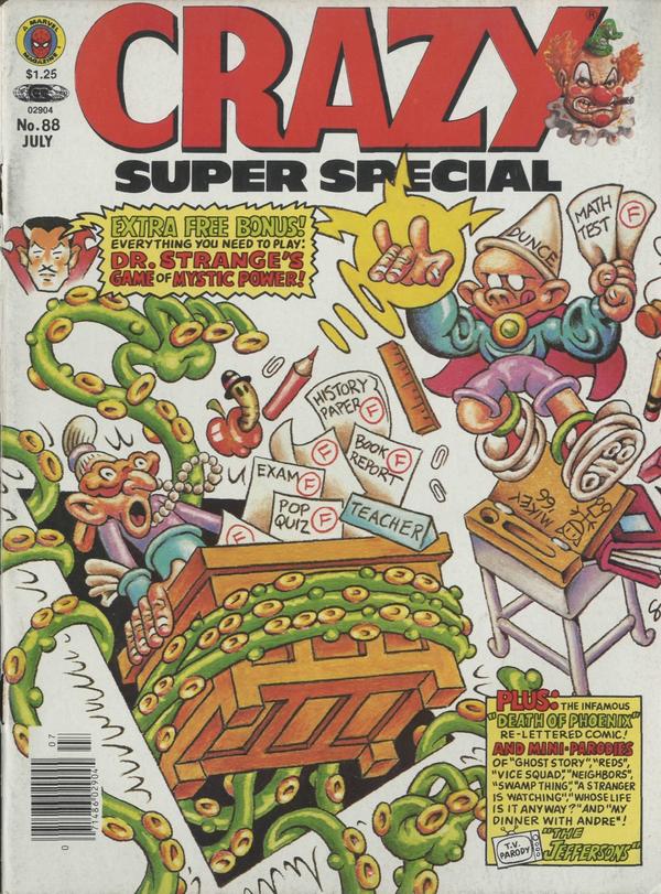 Crazy Magazine #88 cover