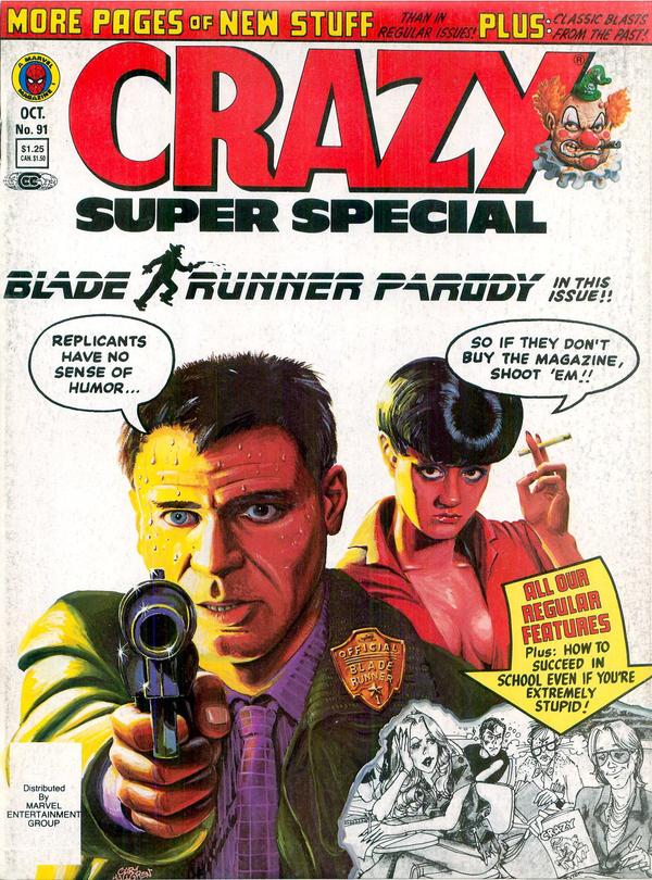 Crazy Magazine #91 cover