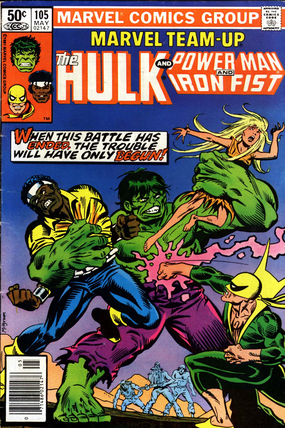 Marvel Team-Up #105 cover