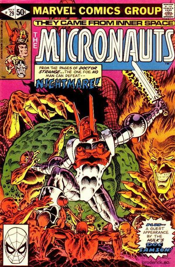 Micronauts #29 cover