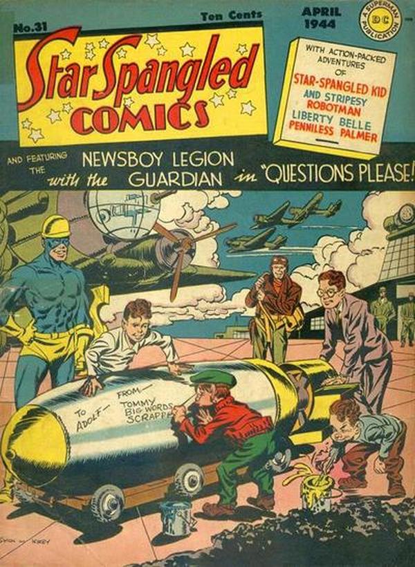 Star Spangled Comics #31 cover