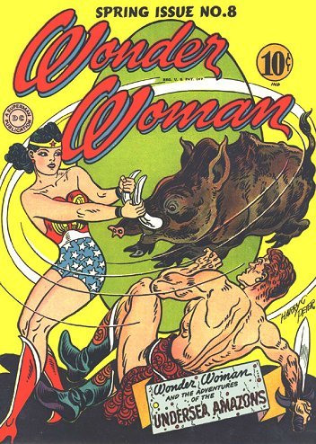 Wonder Woman #8 cover