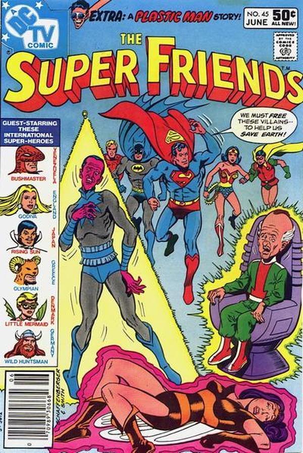 Super Friends #45 cover
