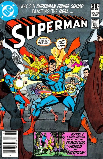 Superman #360 cover