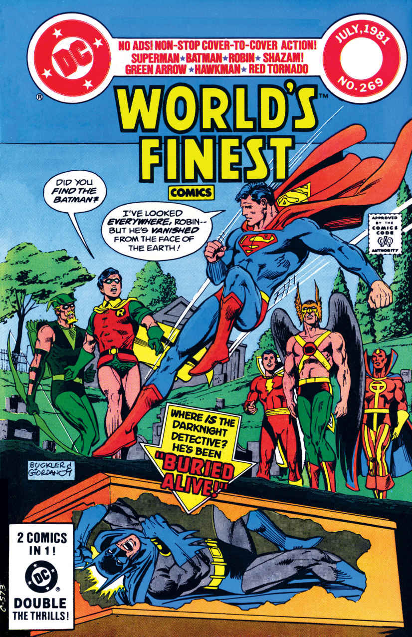 World's Finest Comics #269 cover