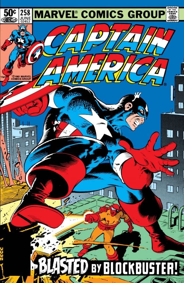 Captain America #258 cover