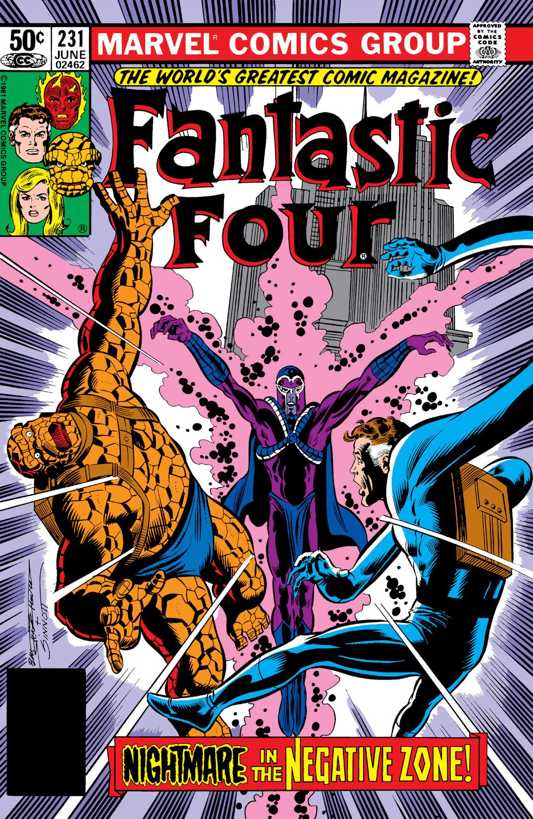 Fantastic Four #231 cover