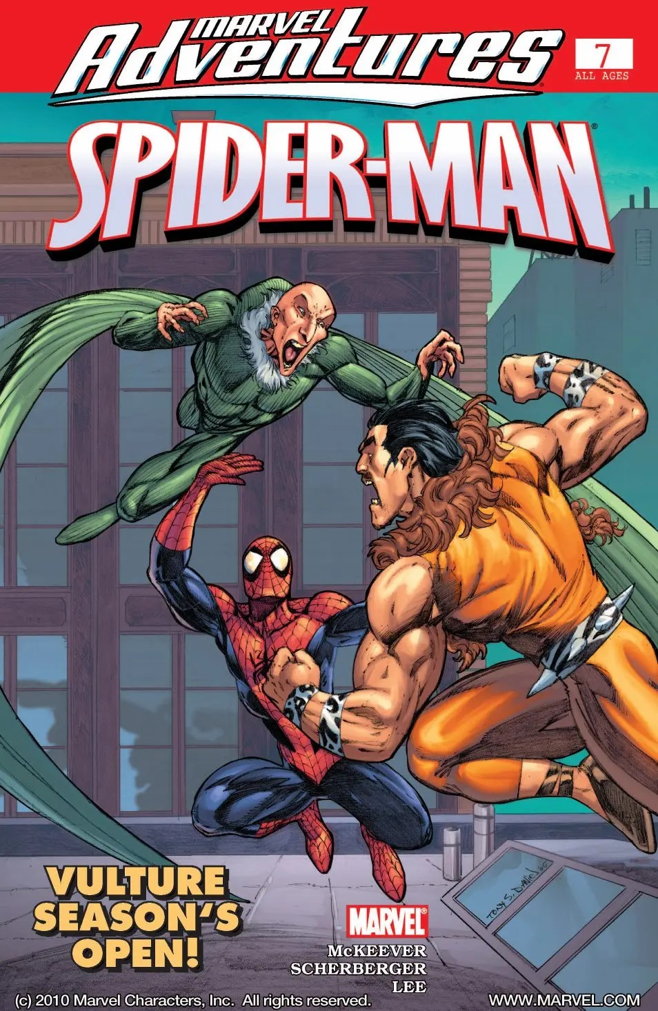 Marvel Adventures Spider-Man #7 cover