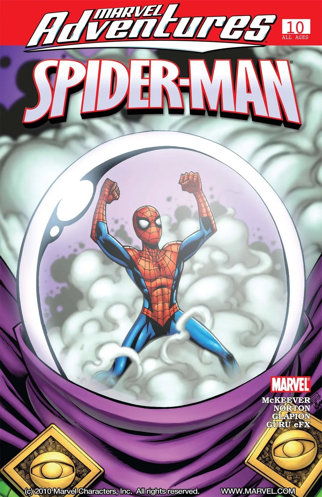 Marvel Adventures Spider-Man #10 cover