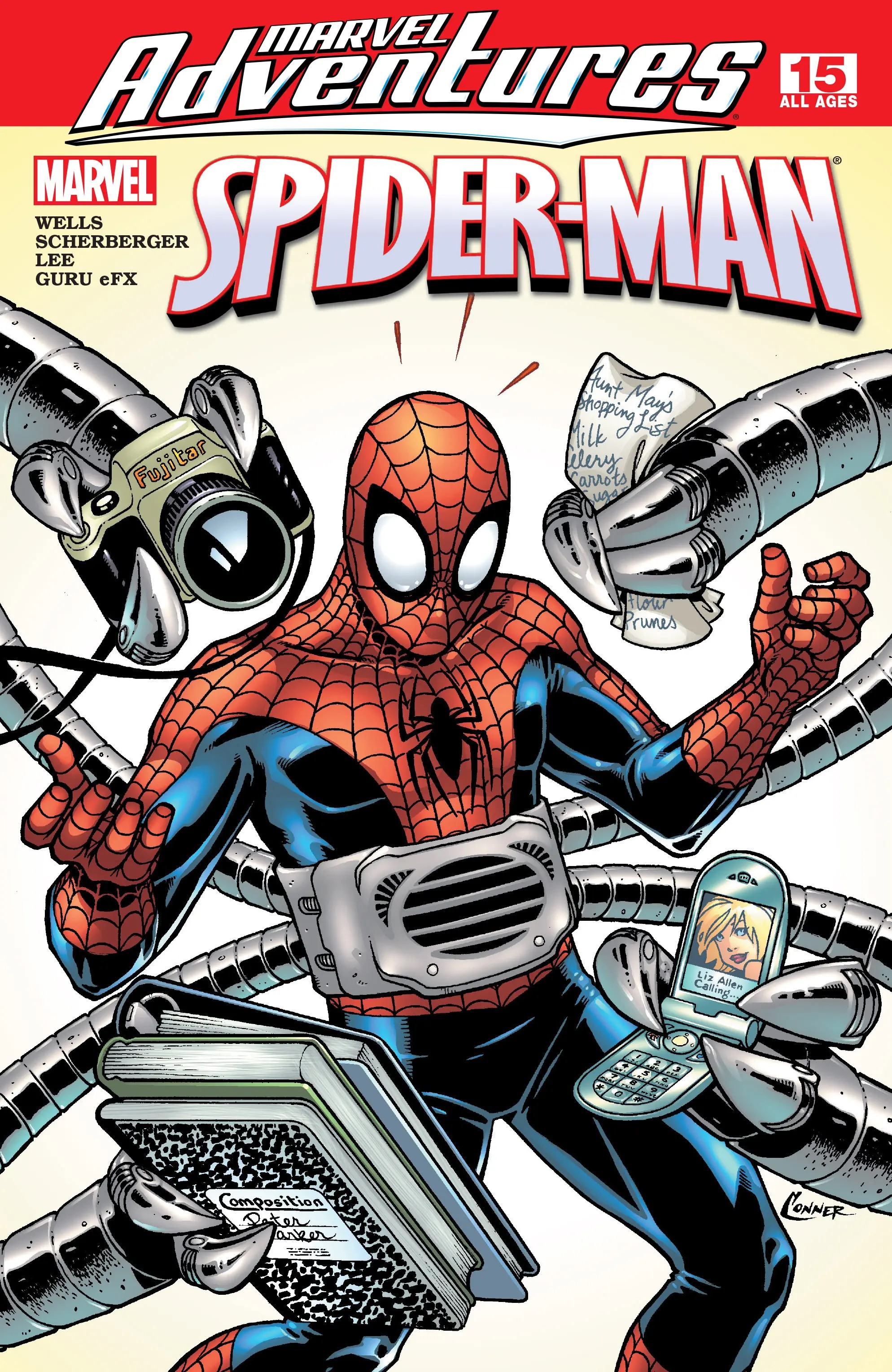 Marvel Adventures Spider-Man #15 cover