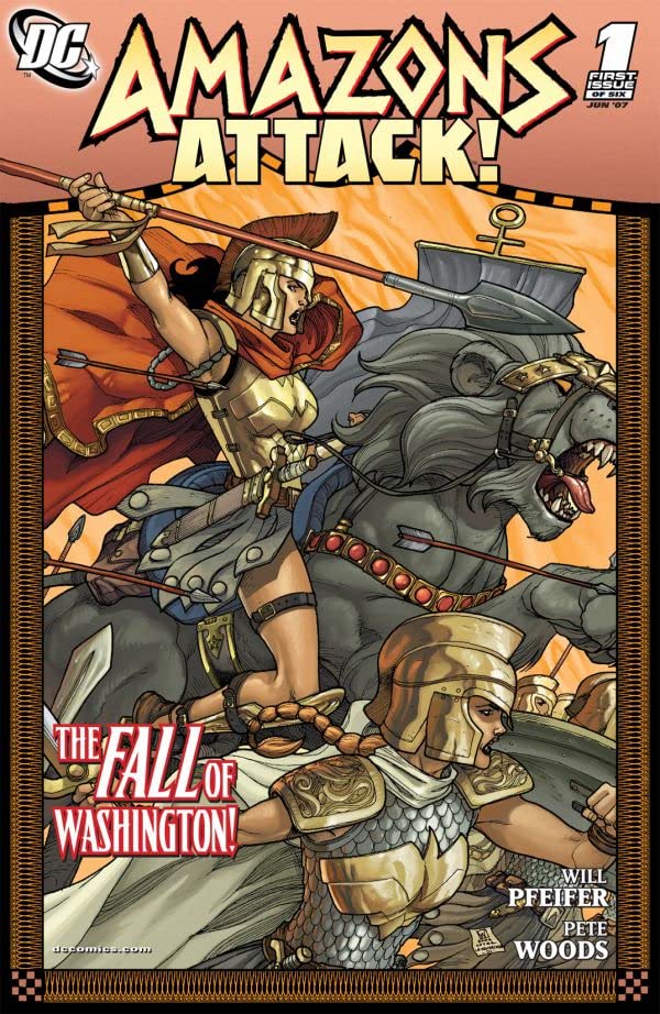 Amazons Attack #1 cover