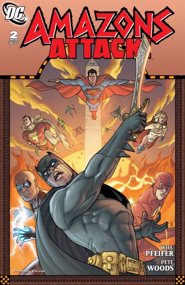Amazons Attack #2 cover