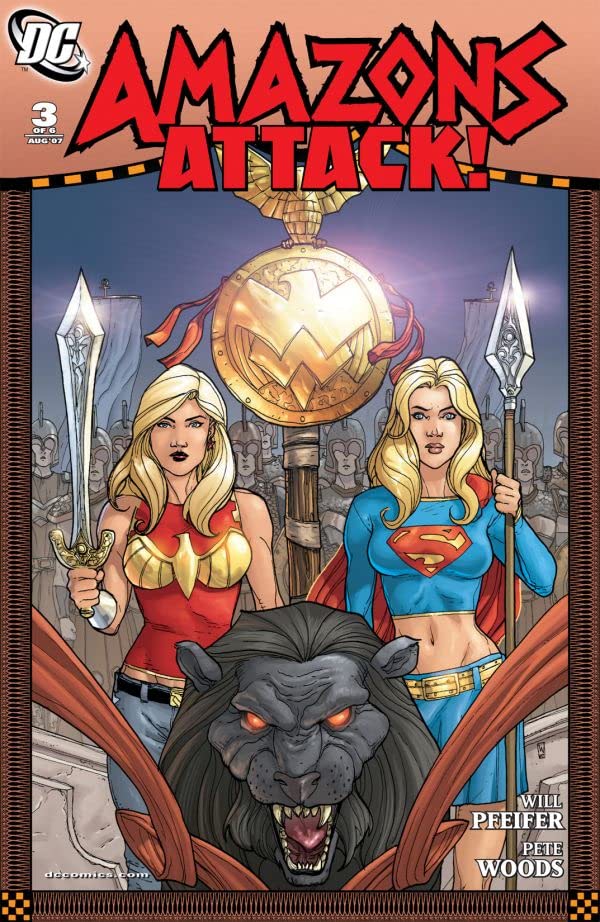 Amazons Attack #3 cover