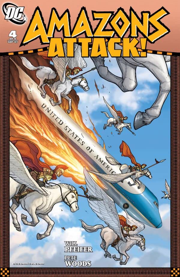 Amazons Attack #4 cover
