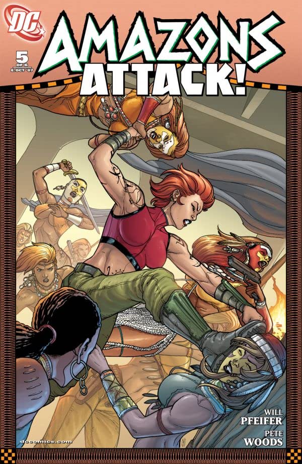 Amazons Attack #5 cover