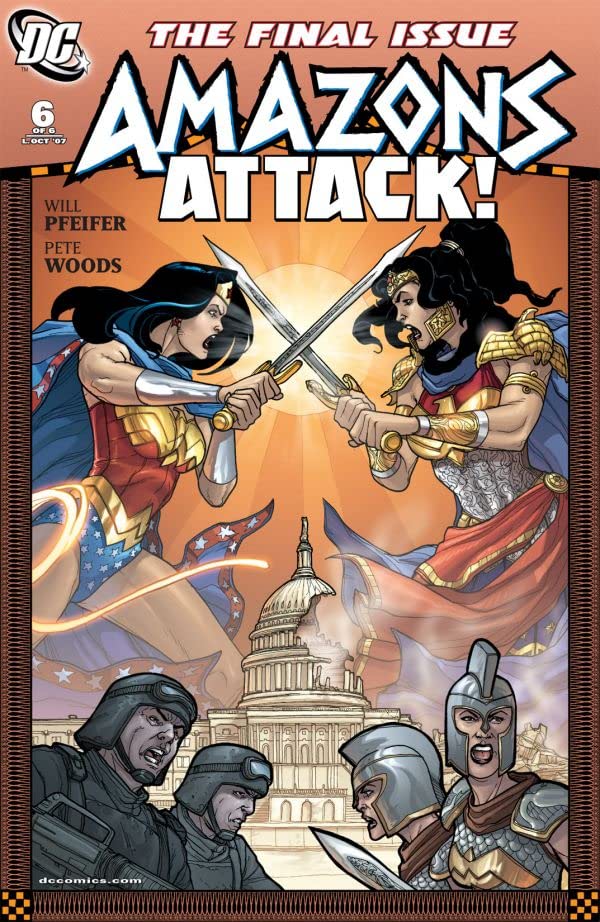 Amazons Attack #6 cover