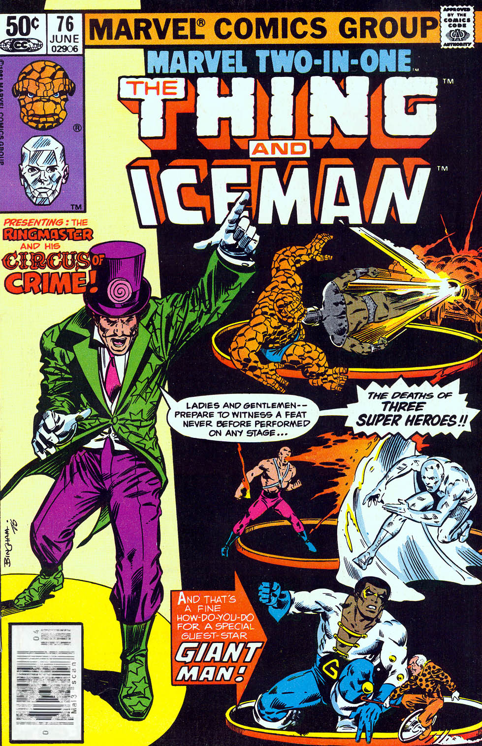 Marvel Two-in-One #76 cover
