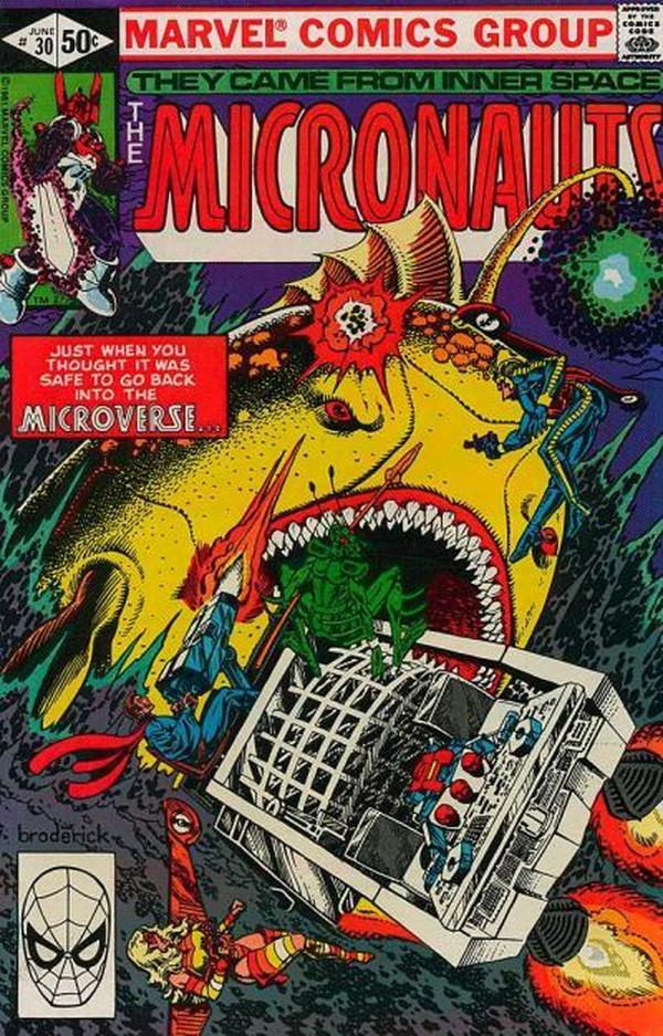 Micronauts #30 cover