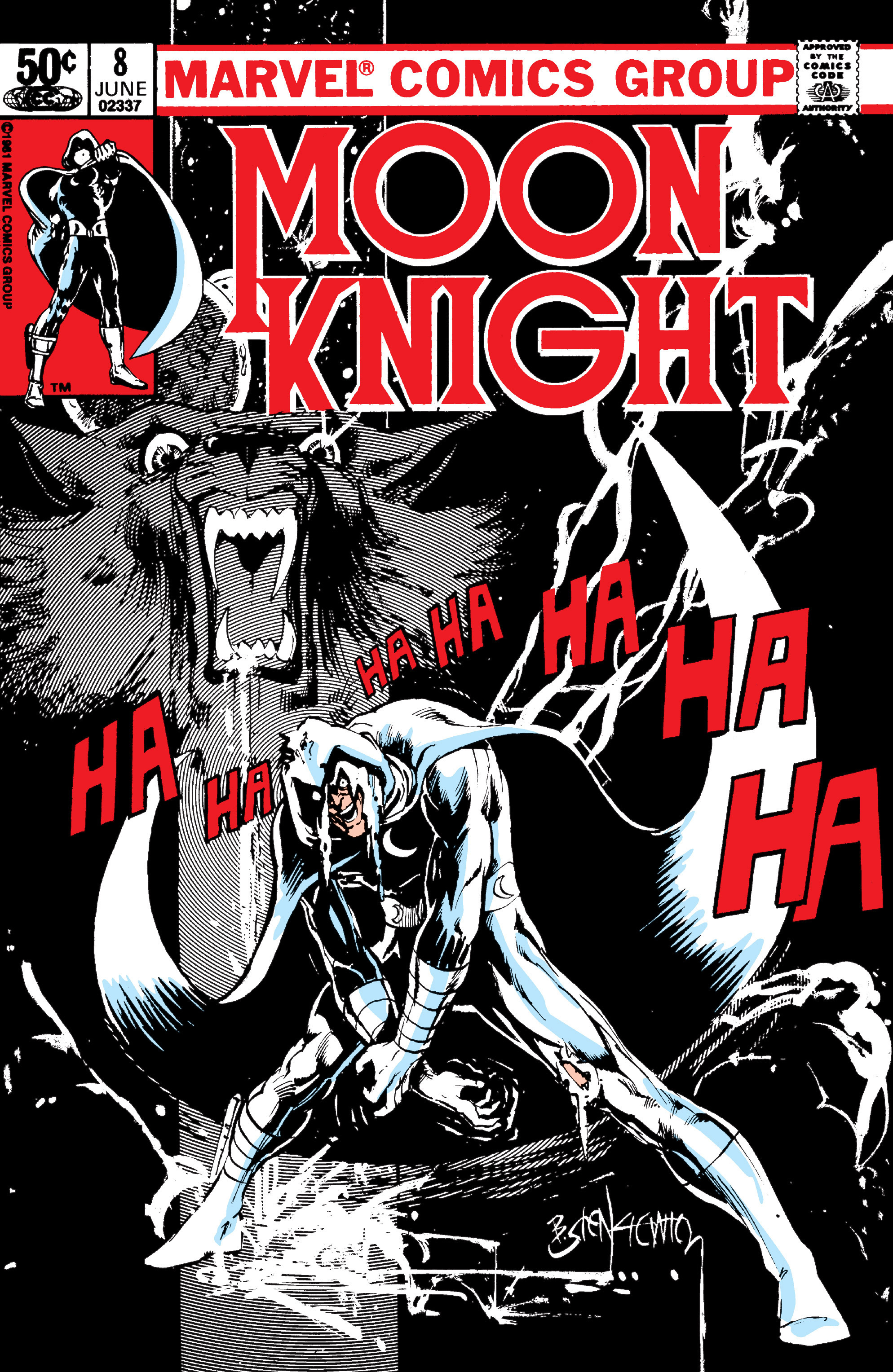 Moon Knight #8 cover
