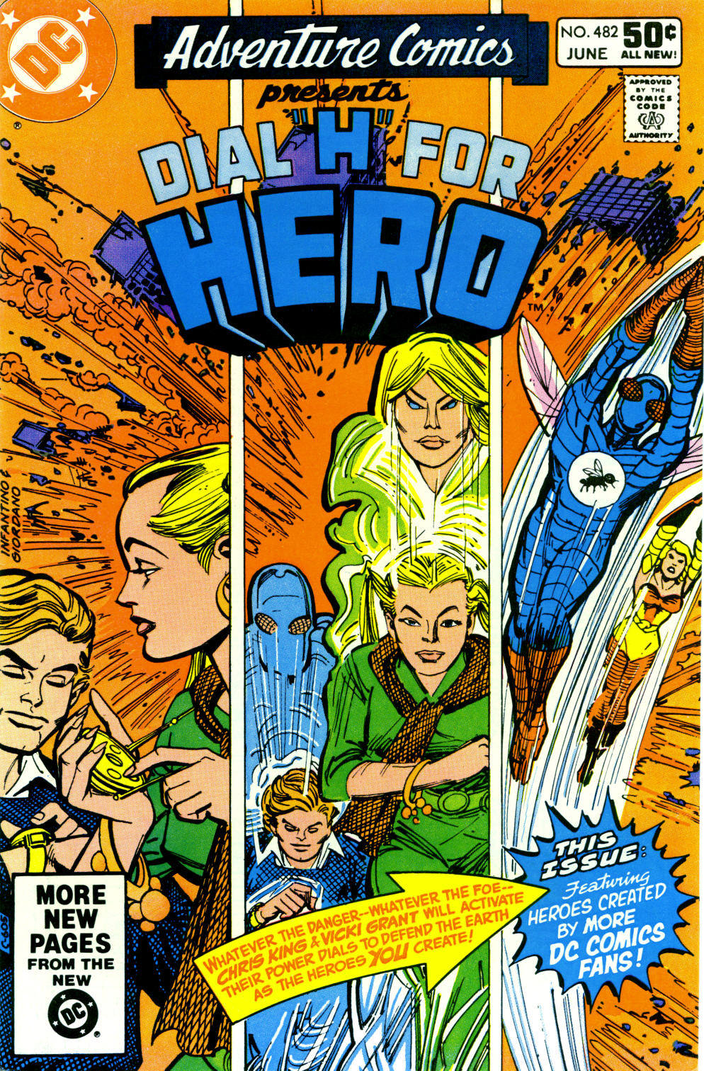 Adventure Comics #482 cover