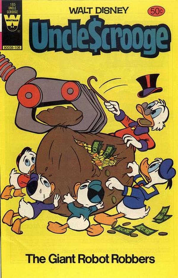 Walt Disney Uncle Scrooge #185 cover